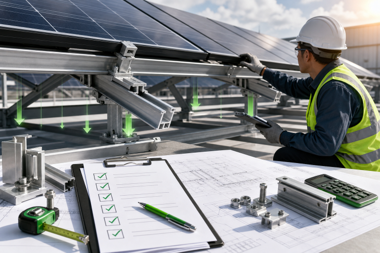 Solar Panel Mounting System Manufacturer Checklist for EPC and Sourcing Teams