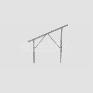 Double Pile Ground Solar Mounting System