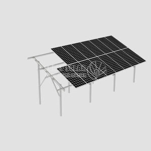 Double Pile Solar Ground Mounting