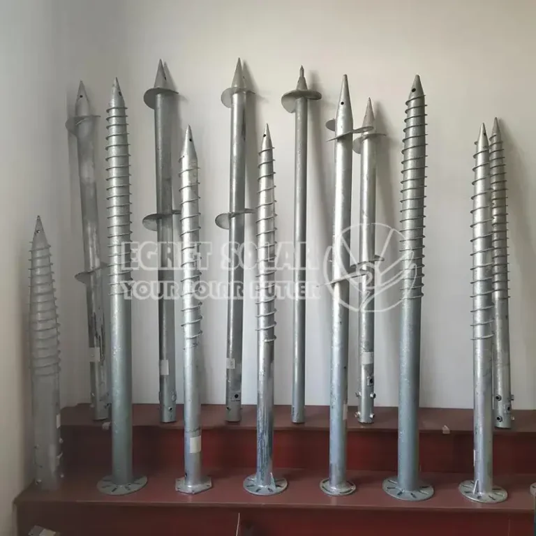 Solar Mounting System Ground Screw Foundation